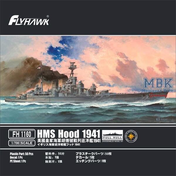 FLYHAWK FH1160 HMS Hood 1941