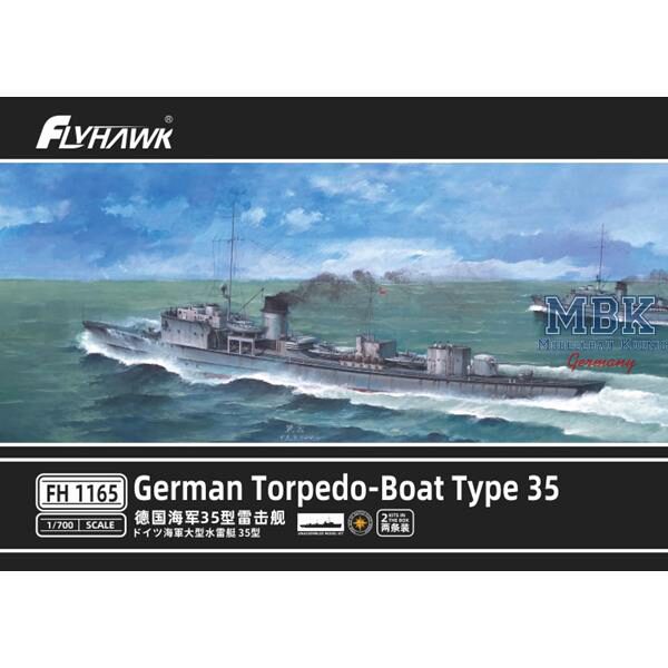 FLYHAWK FH1165 German Torpedo-Boat Type 35 (2 Sets)