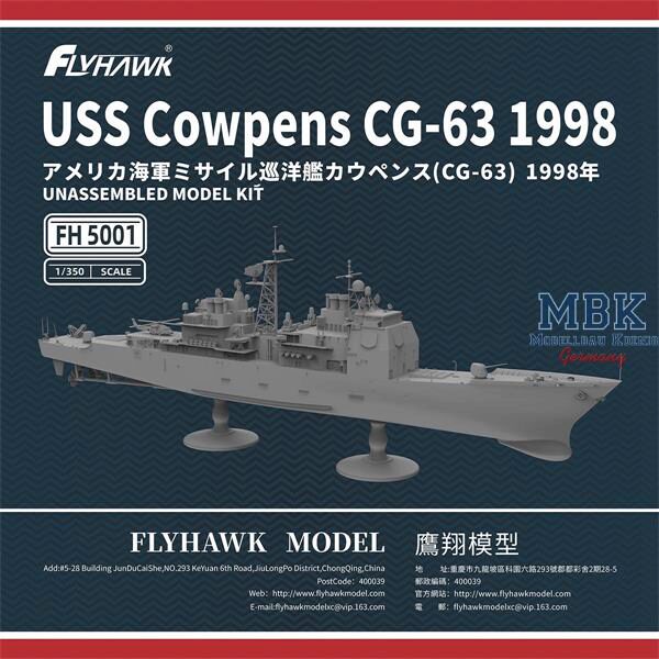 FLYHAWK FH5001 USS Cowpens CG-63 1998