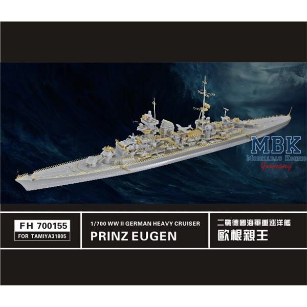 FLYHAWK FH700155 WW II German Heavy Cruiser Prinz Eugen