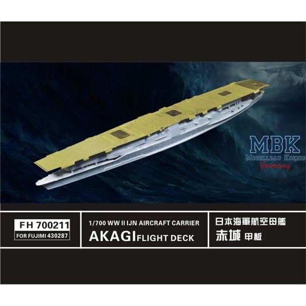 FLYHAWK FH700211 WW II IJN Akagi Aircraft Carrier Flight Deck