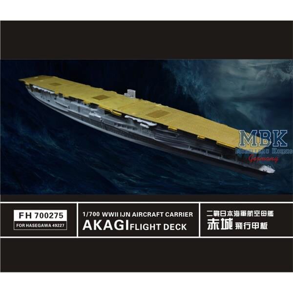 FLYHAWK FH700275 Aircraft Carrier AKAGI Flight Deck Hasegawa 49227