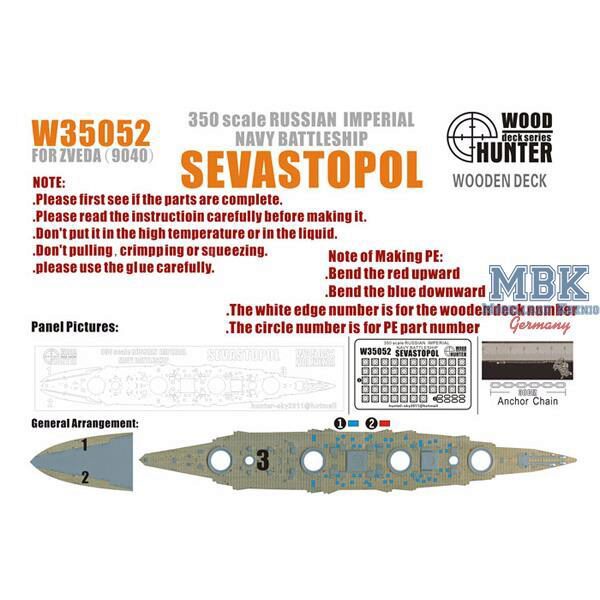 FLYHAWK FHW35052 SEVASTOPOL (For Zvezda 9040)