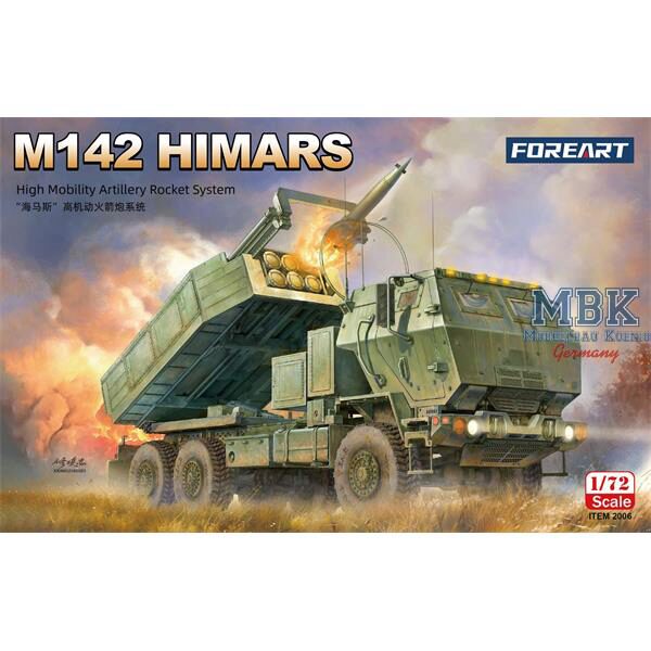 Foreart FOR2006 M142 HIMARS High Mobility Artillery Rocket System