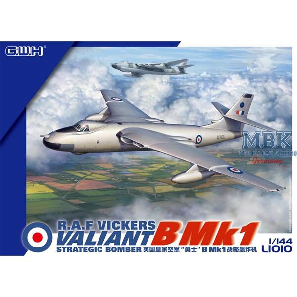 GREAT WALL HOBBY GWH-L1010 R.A.F Strategic Bomber Vickers Valiant B. MK1