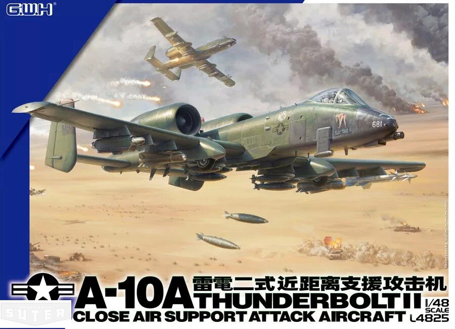 GREAT WALL HOBBY GWH-L4825 Fairchild-Republic A-10A Thunderbolt II