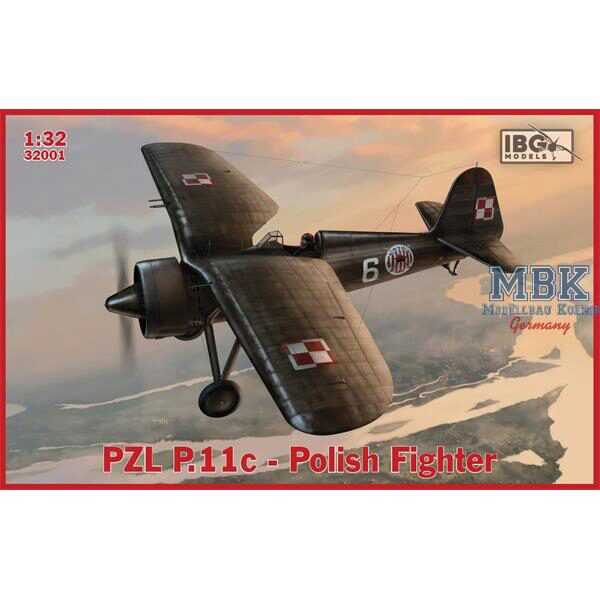 IBG-Modellbau IBG32001 PZL P.11c Polish Fighter