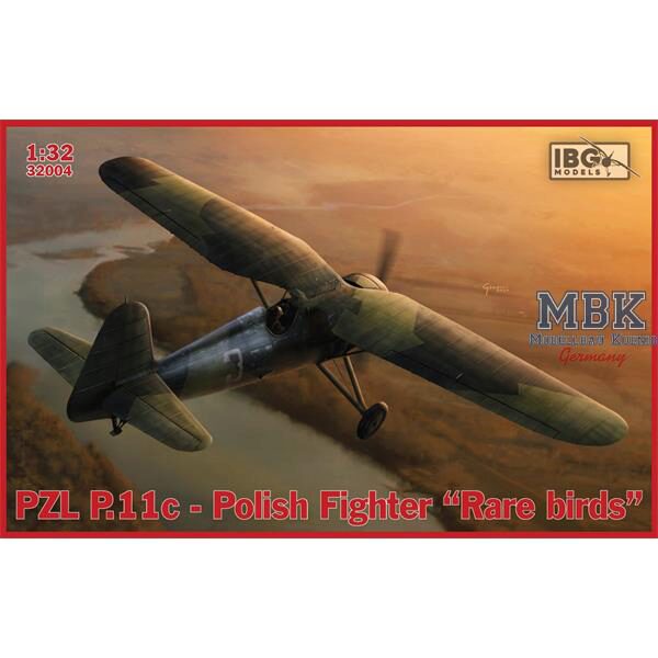 IBG-Modellbau IBG32004 PZL P.11c Polish Fighter - "Rare Birds"