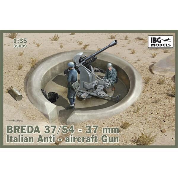 IBG-Modellbau IBG35009 Breda 37/54 - 37mm Italian Anti-aircraft Gun