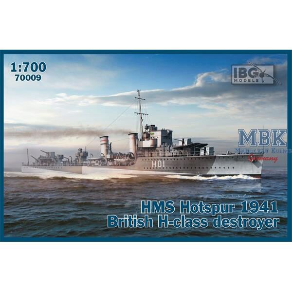 IBG-Modellbau IBG70009 HMS Hotspur 1941 British H-class destroyer