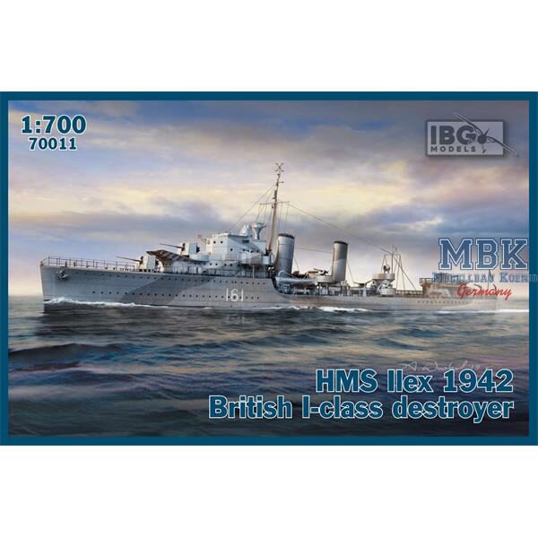 IBG-Modellbau IBG70011 HMS Ilex 1942 British I-class destroyer