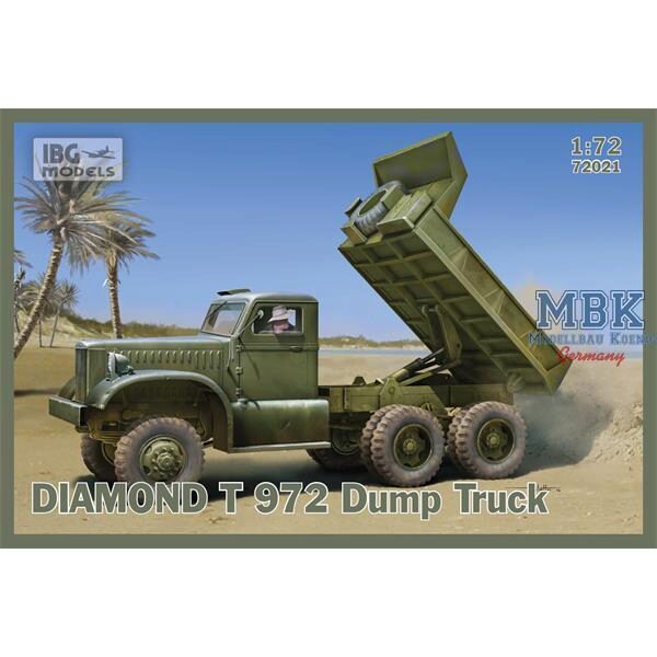 IBG-Modellbau IBG72021 Diamond T 972 dump truck