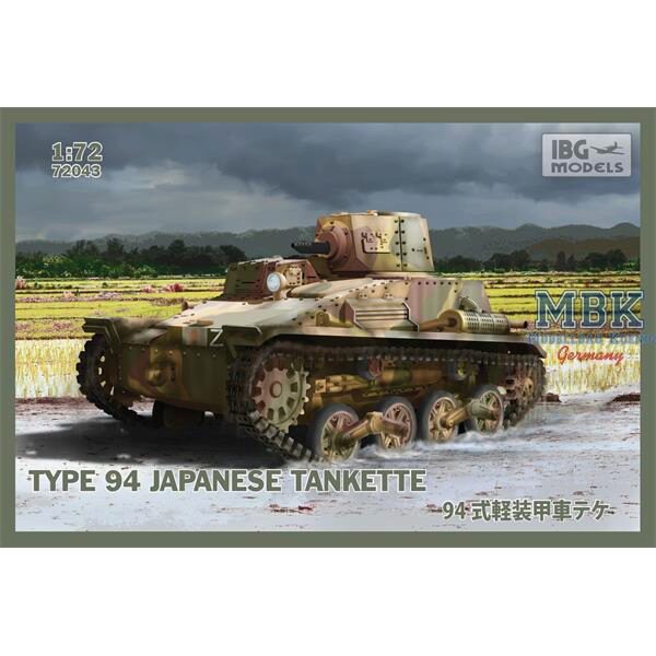 IBG-Modellbau IBG72043 Type 94 Japanese tankette