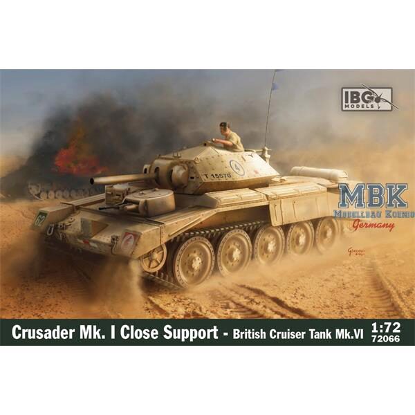 IBG-Modellbau IBG72066 Crusader Mk.I CS - British Close Support Tank