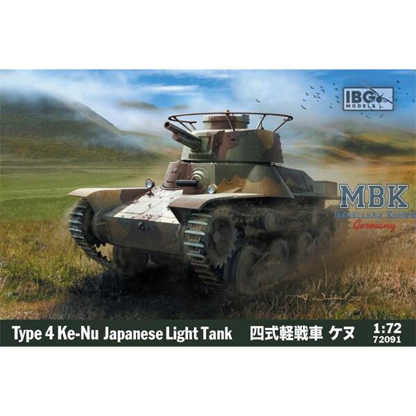 IBG-Modellbau IBG72091 Type 4 Ke-Nu Japanese Light Tank