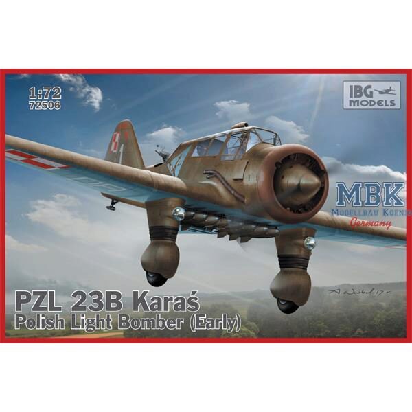 IBG-Modellbau IBG72506 PZL.23B Karas - Polish Light Bomber (Early)