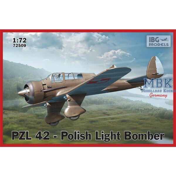 IBG-Modellbau IBG72509 PZL. 42 - Polish Light Bomber