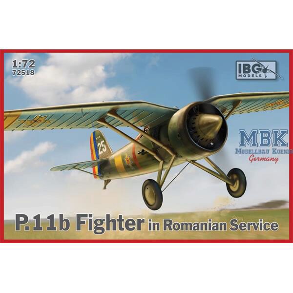 IBG-Modellbau IBG72518 P.11b Fighter in Romanian Service
