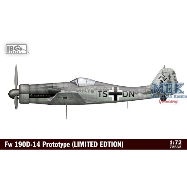 IBG-Modellbau IBG72562 Focke-Wulf Fw 190D-14 Prototype (Limited edition)