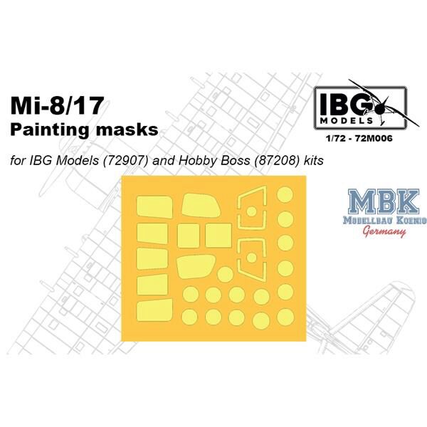 IBG-Modellbau IBG72M006 Mi-17 Painting Masks