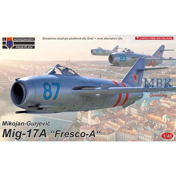 Kovozavody Prostejov KPM4824 MiG-17A „Fresco-A“
