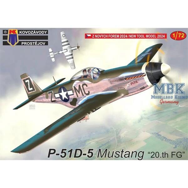 Kovozavody Prostejov KPM72440 North American P-51D-5 Mustang  20.th FG 