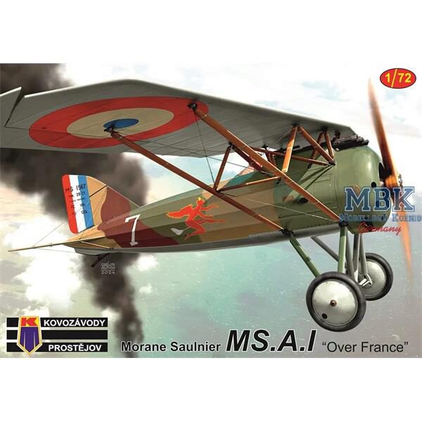 Kovozavody Prostejov KPM72453 Morane Saulnier MS.A.I  Over France 