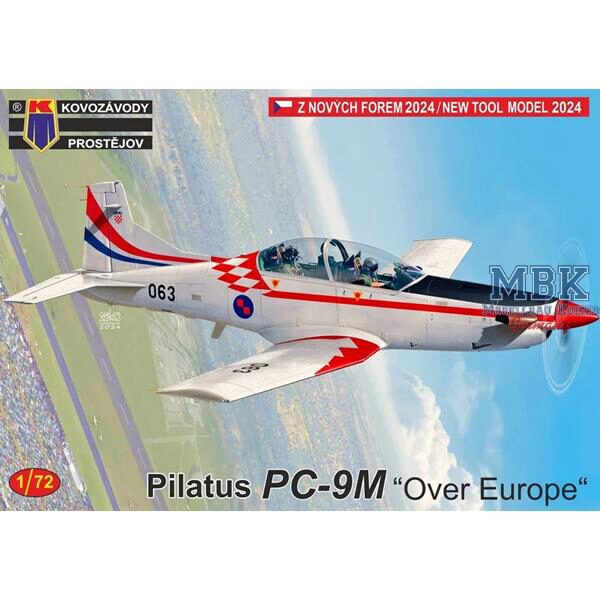 Kovozavody Prostejov KPM72468 Pilatus PC-9M  Over Europe 