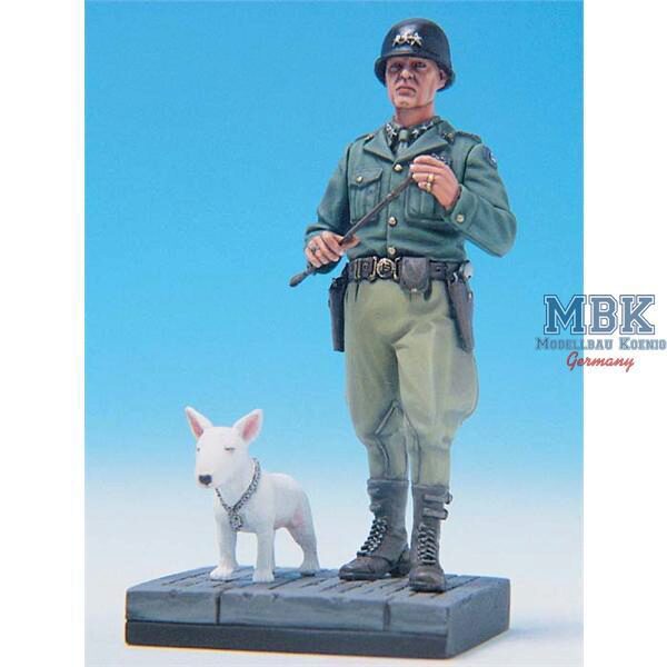 LEGEND PRODUCTIONS LF0086 US General Patton & Willie w/Base