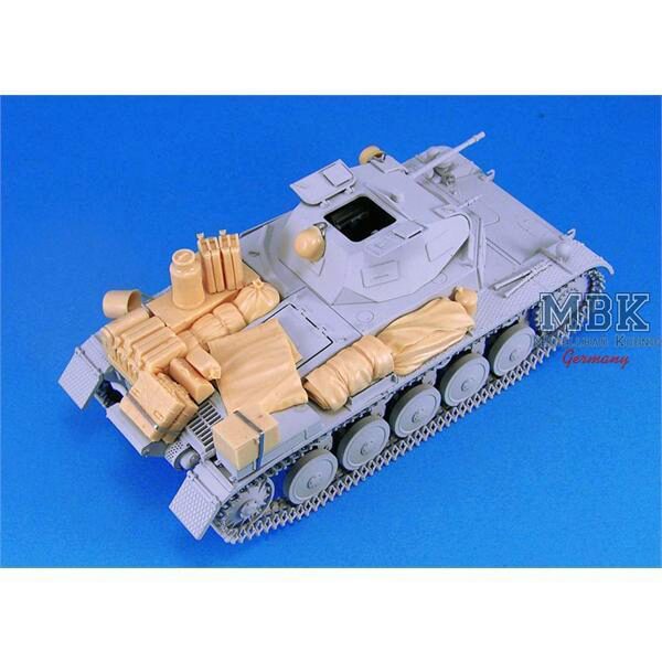 LEGEND PRODUCTIONS LF1173 Panzer II Stowage Set