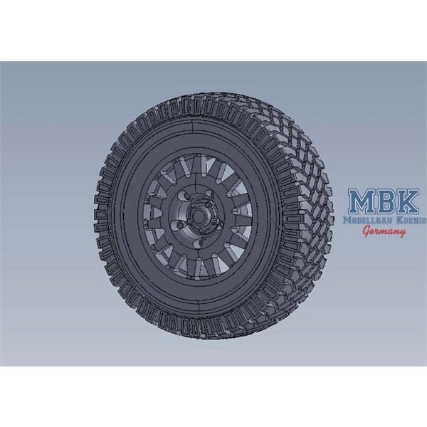 LEGEND PRODUCTIONS LF1229 Wolf W.M.I.K. Standard Tread Pattern Wheel