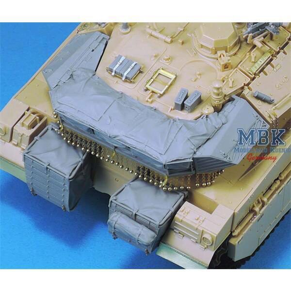 LEGEND PRODUCTIONS LF1311 Merkava MK.IID Turre tHull Basket Set for Academy