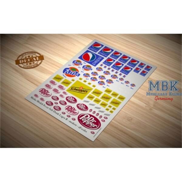 Matho Models MATHO80021 Soft Drink Logos B - modern