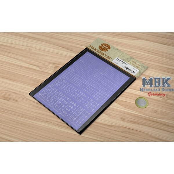 Matho Models MATHO80030 Chalk markings ans numbers - small - all scales