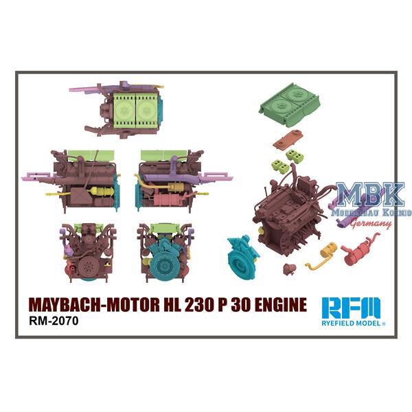 RYE FIELD MODEL RFM2070 Maybach-Motor HL 230 P 30 engine
