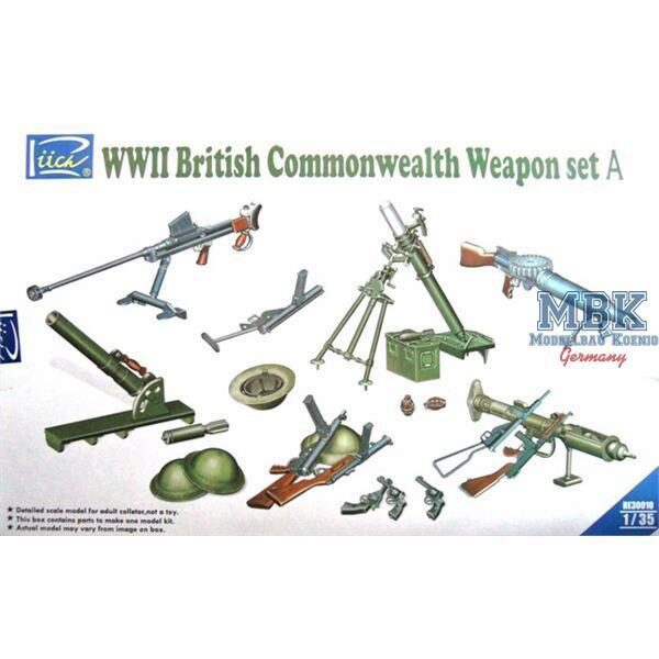 RIICH RII30010 British Commonwealth Weapon Set A