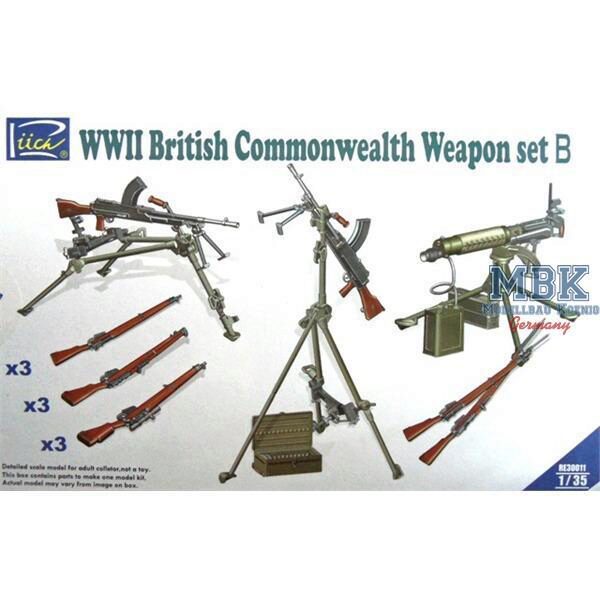 RIICH RII30011 British Commonwealth Weapon Set B