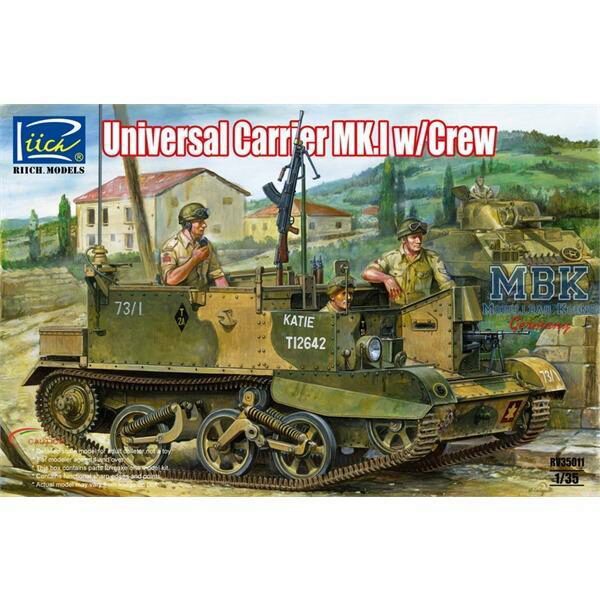 RIICH RII35011 Universal Carrier Mk.I w/Crew (full interior)