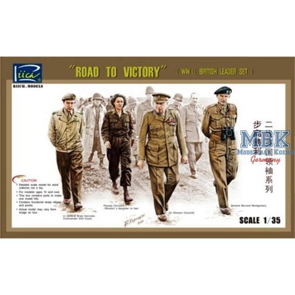 RIICH RII35023 Road to victory (WWII British leader set)