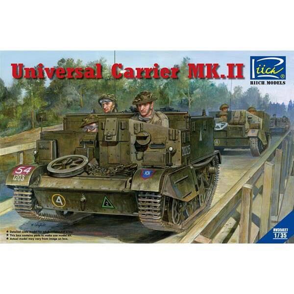 RIICH RII35027 Universal Carrier Mk.II (full interior)