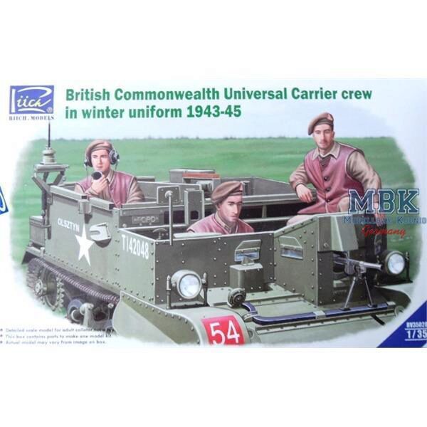 RIICH RII35028 Brit. Universal Carrier Crew in Winter Uniform