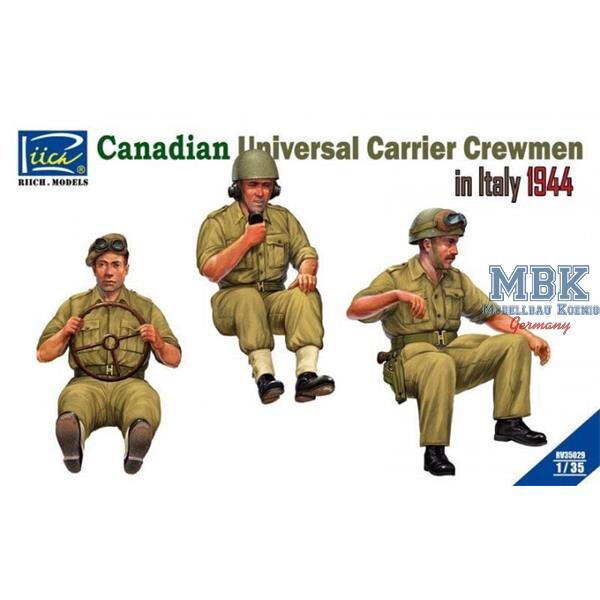 RIICH RII35029 Canadian Universal Carrier Crewmen in Italy 1944