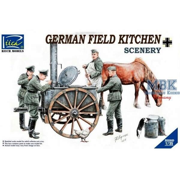 RIICH RII35045 German Field Kitchen Scenery