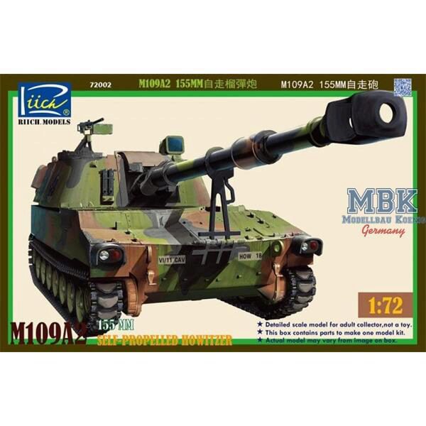 RIICH RII72002 M109A2 155m Self-Propelled Howitzer