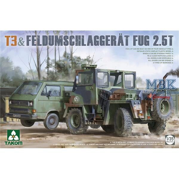 TAKOM MODEL TAK2141 T3+ Feldumschlaggerät FUG 2.5t