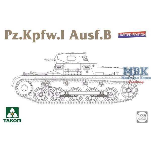 Takom TAK2145B Pz.Kpfw. I Ausf. B - Limited Edition