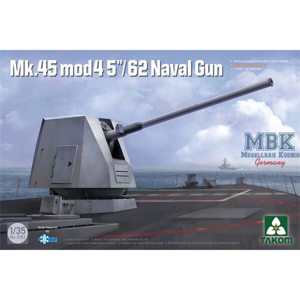 Takom TAK2182 Mk.45 mod45  /62 Naval Gun