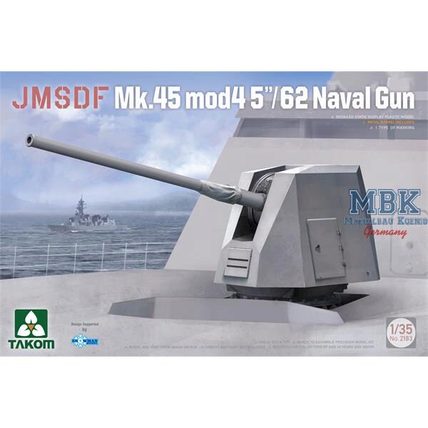 Takom TAK2183 JMSDF Mk.45 mod45  /62 Naval Gun