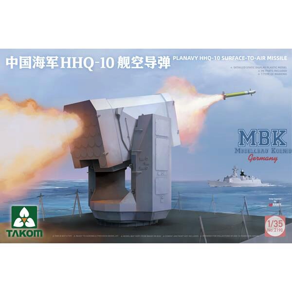 TAKOM TAK2190 PLA Navy HHQ-10 Surface-to-Air-Missile