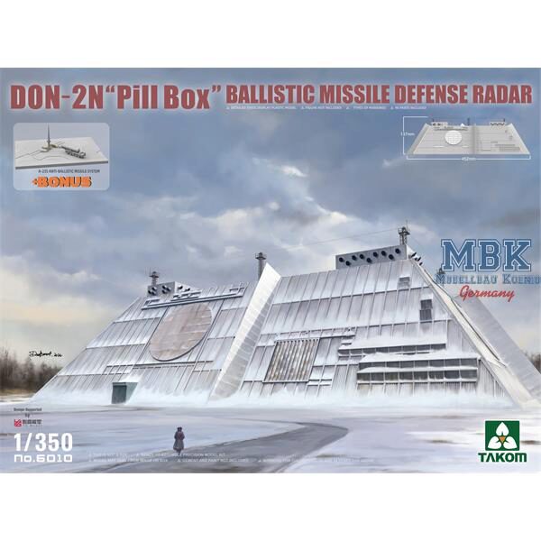 Takom TAK6010 DON-2N PILL Box  BALLISTIC MISSILE DEFENSE RADAR